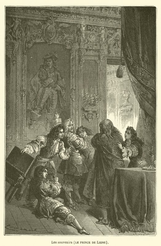 The Memories, The Prince of Ligne by after Emile Antoine Bayard