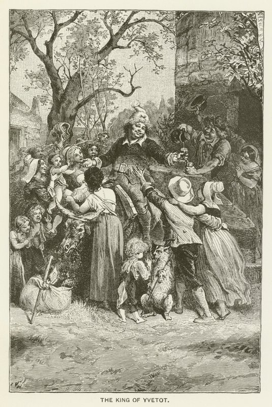 The King of Yvetot by after Emile Antoine Bayard