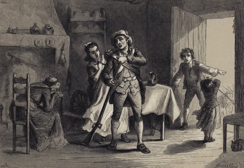 A Minute Man Preparing for War by after Felix Octavius Carr Darley