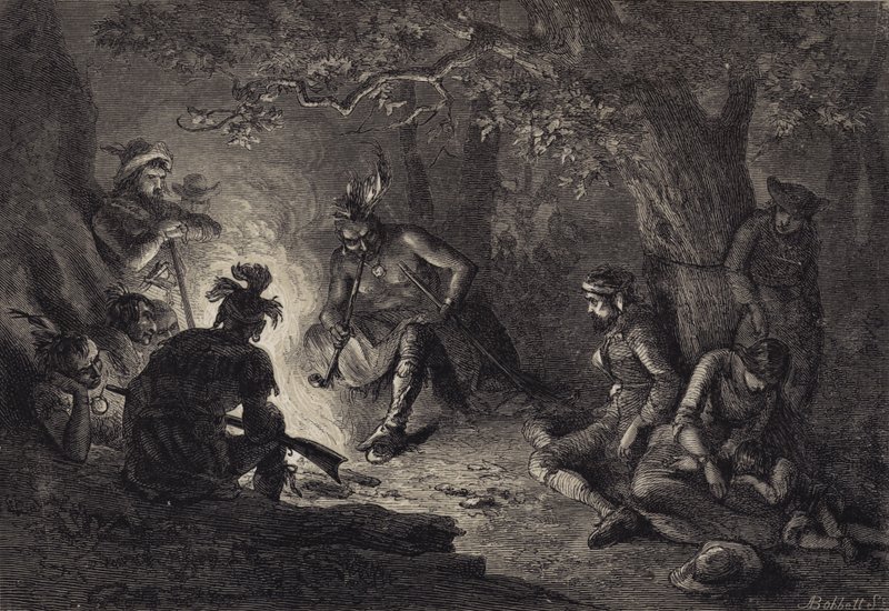 Prisoners from the Wyoming Valley by after Felix Octavius Carr Darley