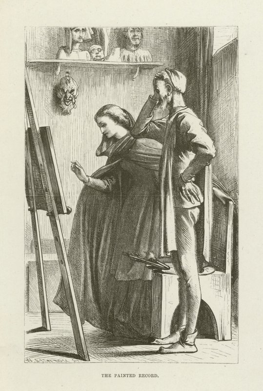 Illustration for Romola by George Eliot by after Frederic Leighton