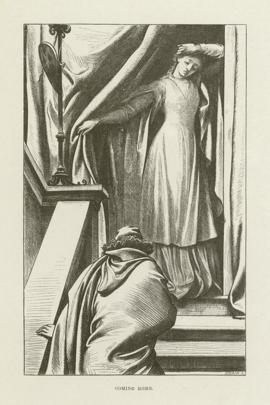 Illustration for Romola by George Eliot by after Frederic Leighton