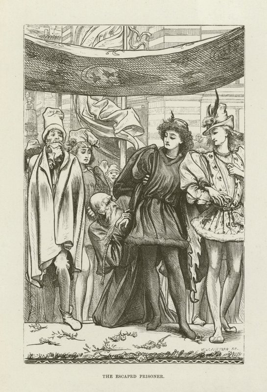 Illustration for Romola by George Eliot by after Frederic Leighton