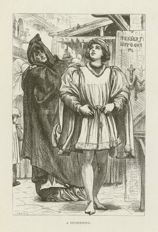 Illustration for Romola by George Eliot by after Frederic Leighton