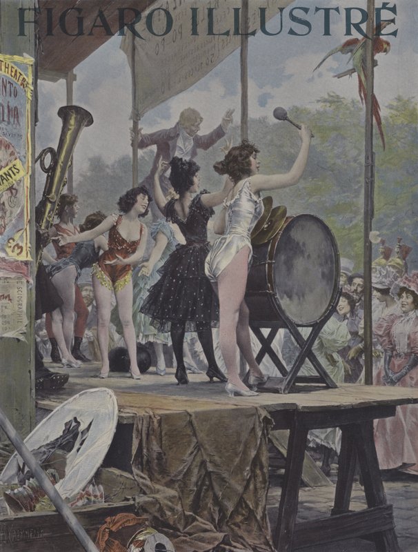 The Parade (Cover of Le Figaro Illustre, November 1897) by after Frederik Hendrik Kaemmerer