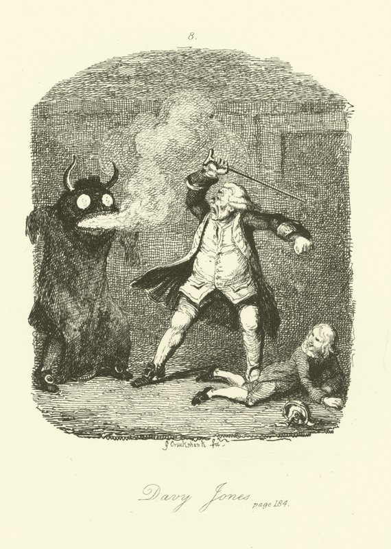 Illustration for Peregrine Pickle by after George Cruikshank
