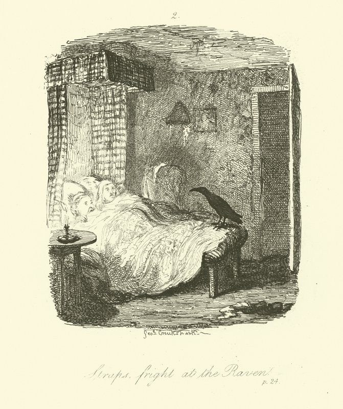 Illustration for Roderick Random by after George Cruikshank