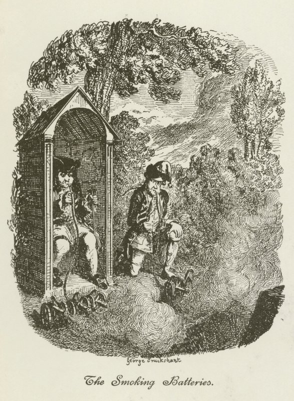 Illustration for Tristram Shandy by after George Cruikshank