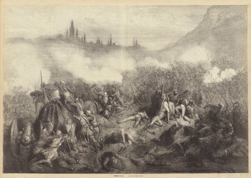 Before Delhi by Gustave after Dore