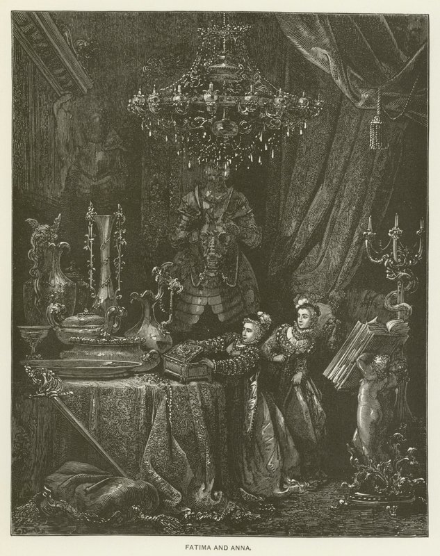 Fatima and Anna by Gustave after Dore