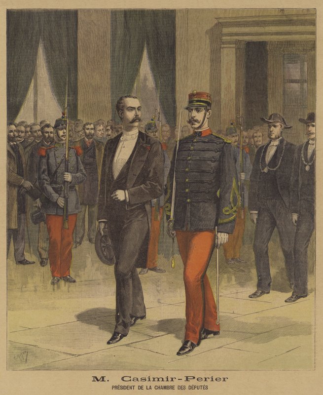 Jean Casimir-Perier, President of the French Chamber of Deputies by after Henri Meyer