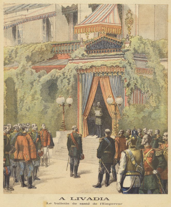 Reading the Latest Bulletin Regarding the Tsar