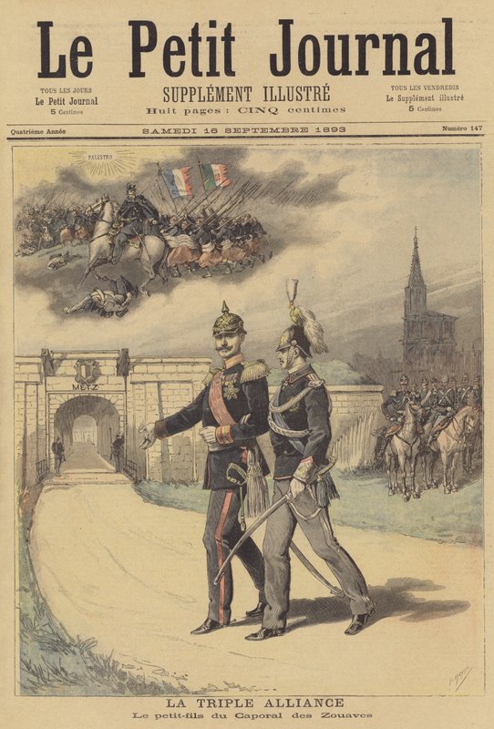 The Triple Alliance by after Henri Meyer