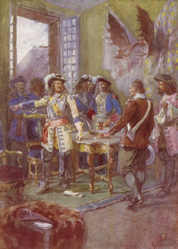 My Guns Will Give My Answer, Frontenac, 1690 by after Henry Sandham