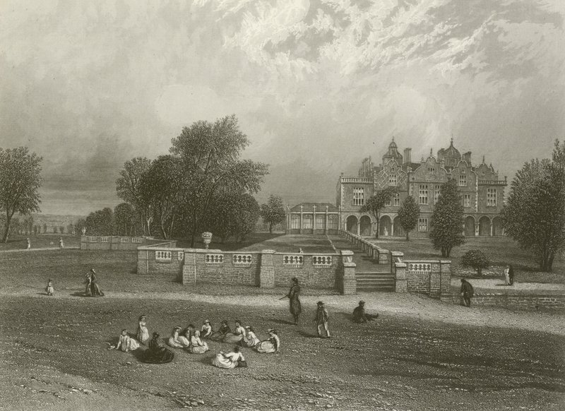 Aston Hall by Henry after Warren