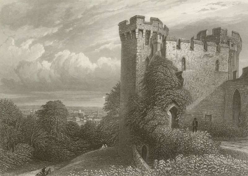 Stafford, from the Castle by Henry after Warren