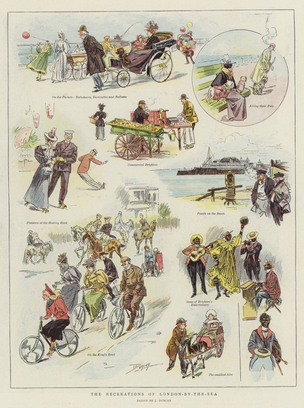 The Recreations of London-by-the-Sea by after John Duncan