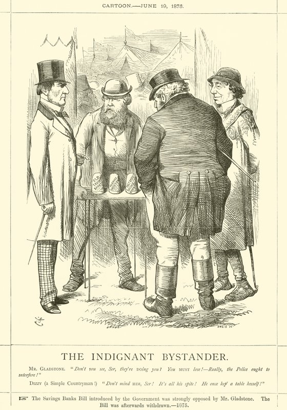 The Indignant Bystander by after John Tenniel