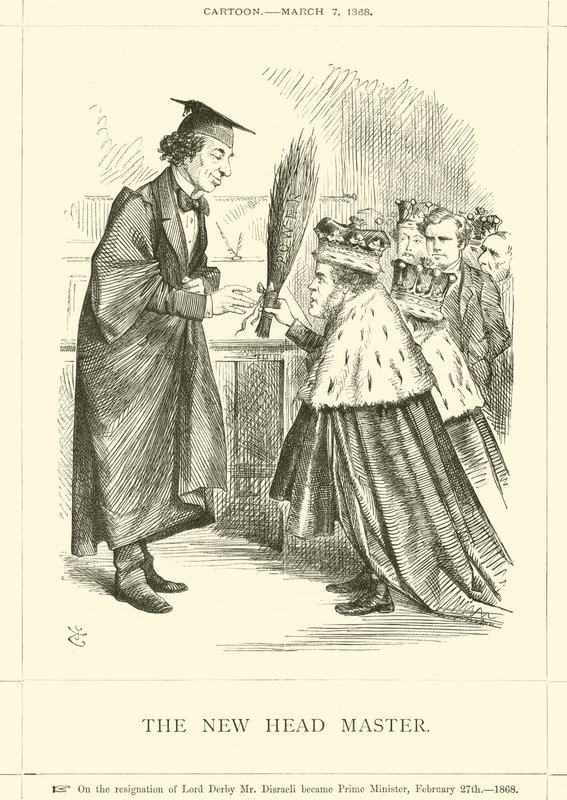 The New Head Master by after John Tenniel