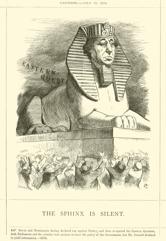 The Sphinx is Silent by after John Tenniel