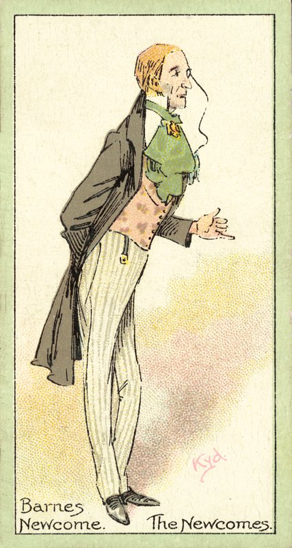 Barnes Newcome, Newcomes by after Joseph Clayton Clarke