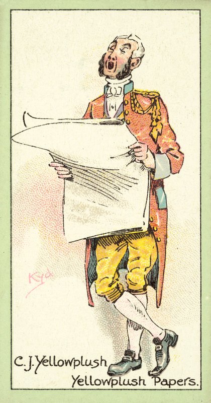 C J Yellowplush, Yellowplush Papers by after Joseph Clayton Clarke
