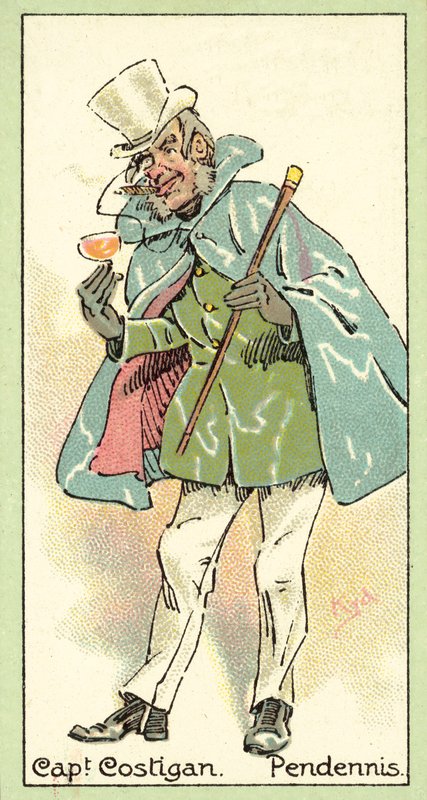 Captain Costigan, Pendennis by after Joseph Clayton Clarke
