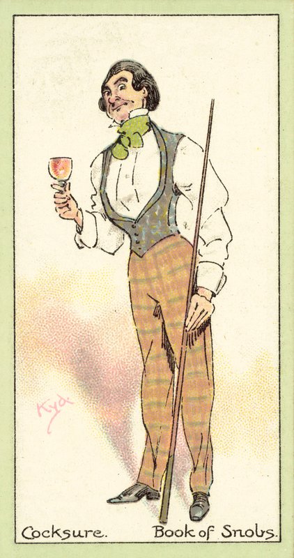 Cocksure, Book of Snobs by after Joseph Clayton Clarke