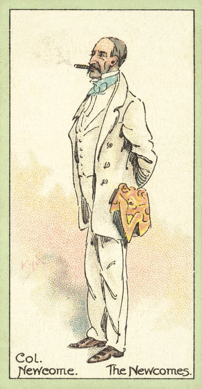 Colonel Newcome, The Newcomes by after Joseph Clayton Clarke