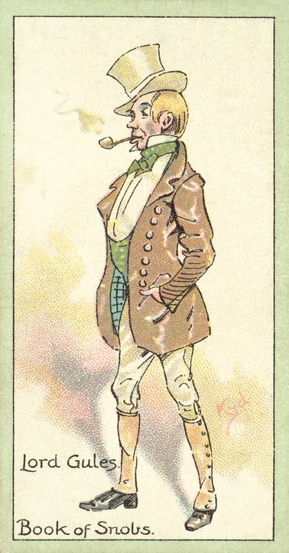 Lord Gules, Book of Snobs by after Joseph Clayton Clarke