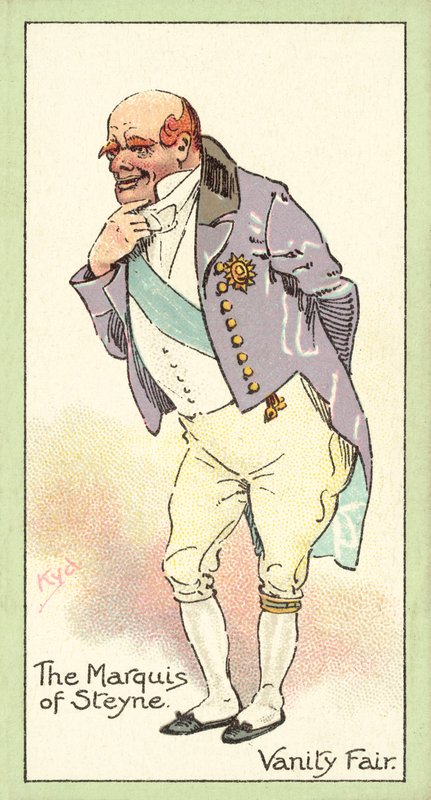 The Marquis of Steyne, Vanity Fair by after Joseph Clayton Clarke