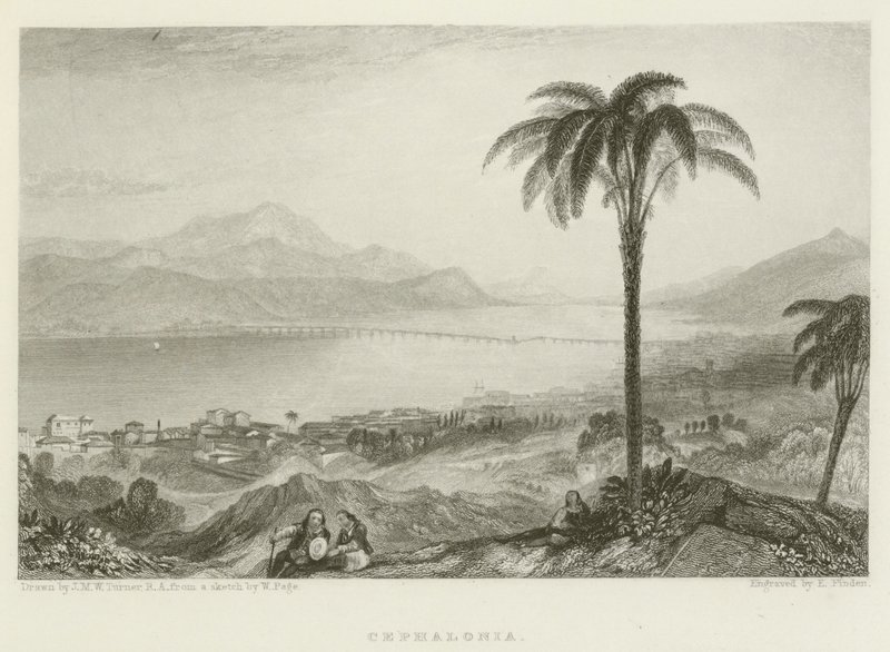 Cephalonia by after Joseph Mallord William Turner