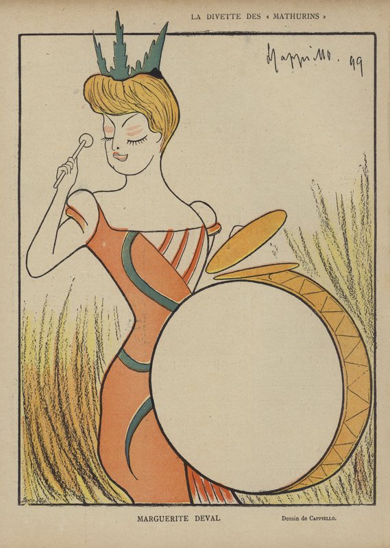 Illustration for Le Rire by after Leonetto Cappiello