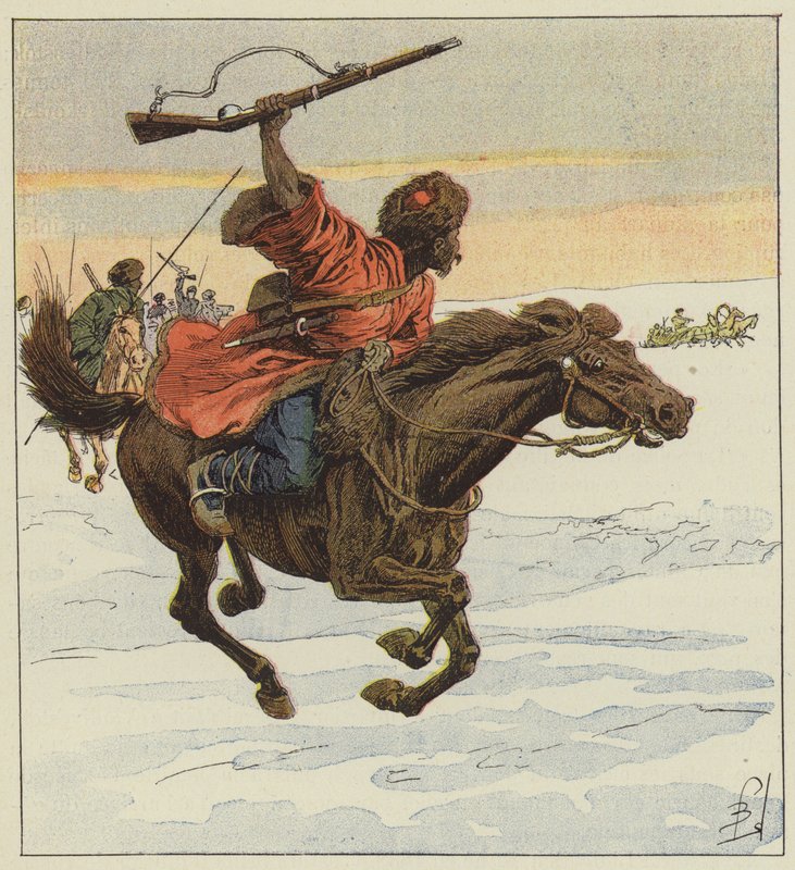 Khoungouze Bandits by after Louis Charles Bombled