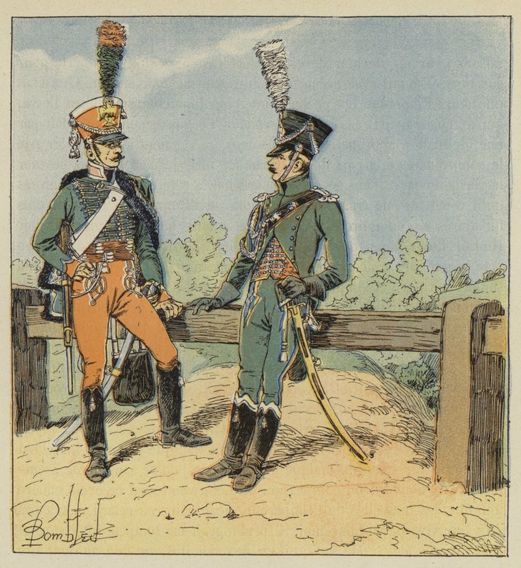 Imperial Guard, Guard of Honor, 1813-1814, Gendarme of Ordinance, 1806-1807 by after Louis Charles Bombled