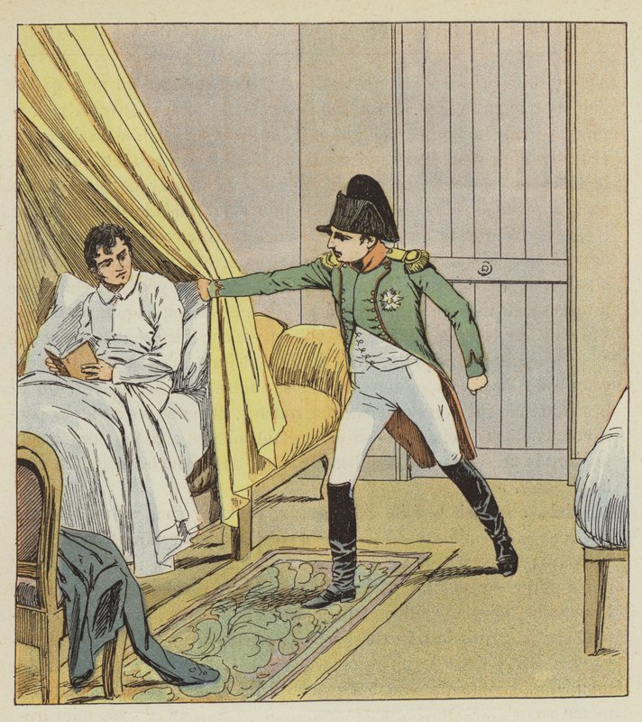 I Saw an Arm Authoritatively Opening My Curtain by after Louis Charles Bombled