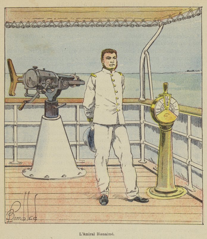 Admiral Bienaime by after Louis Charles Bombled