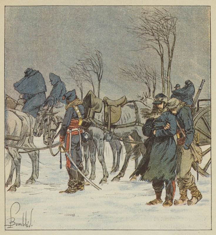 The Artillery of the 21st Corps by after Louis Charles Bombled