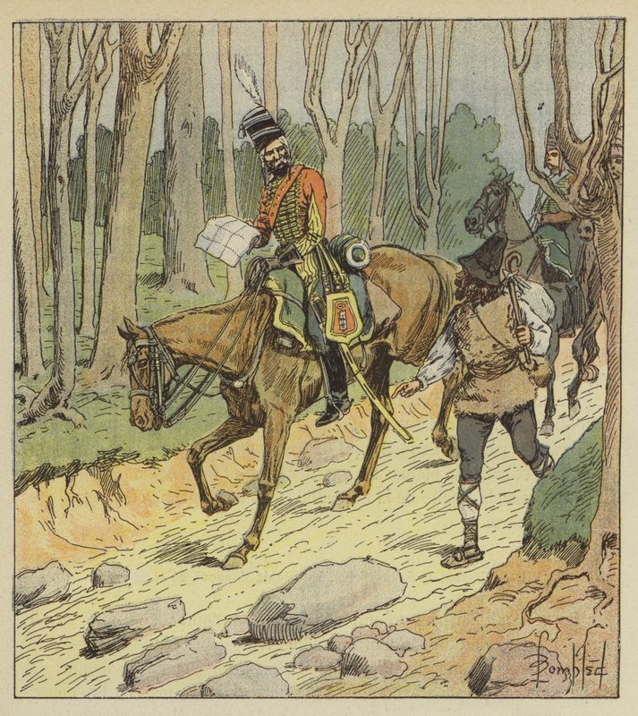 General Stengel was an excellent hussar officer by after Louis Charles Bombled