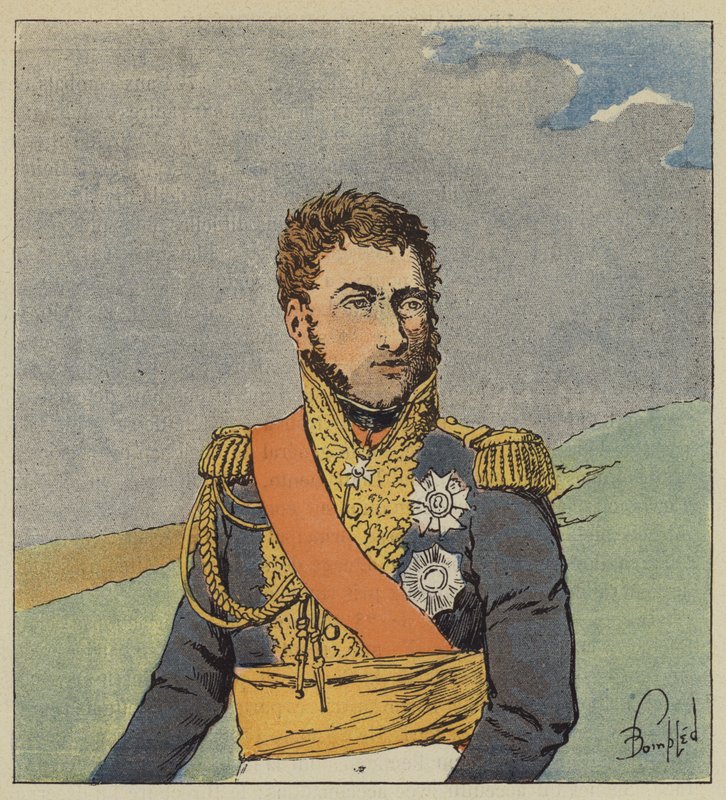 Marshal Suchet by after Louis Charles Bombled