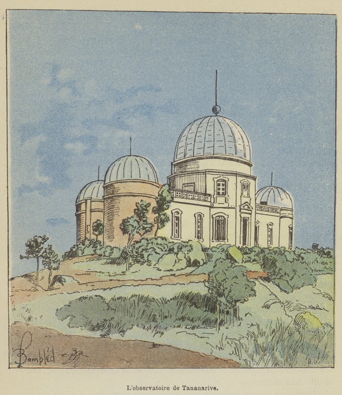 The Observatory of Tananarive by after Louis Charles Bombled