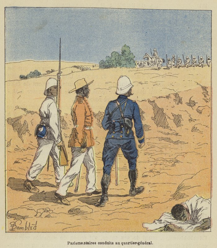 Parliamentarians Led to Headquarters by after Louis Charles Bombled