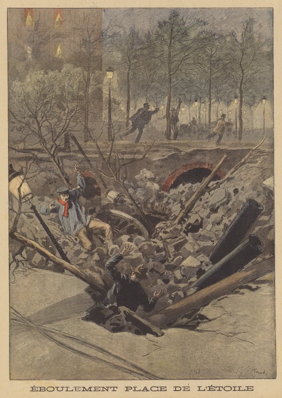 Subsidence on the Place de l