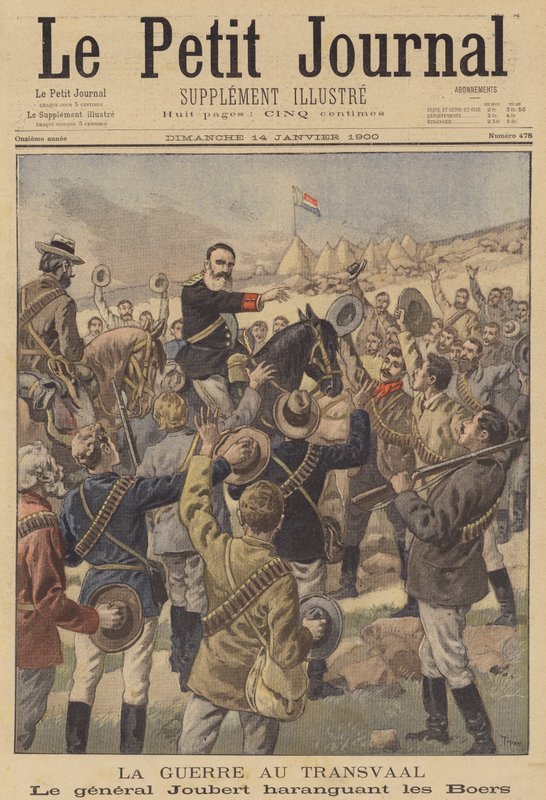 The Boer General Joubert Addressing His Troops by after Oswaldo Tofani