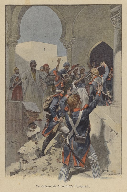 An Episode During the Battle of Abukir, Egypt, 1799 by after Paris