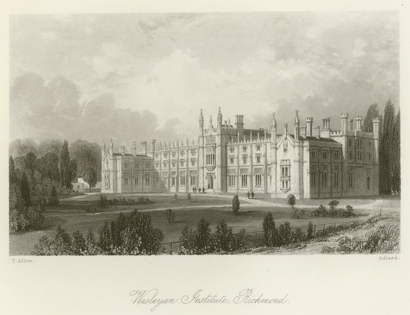 Wesleyan Institute, Richmond by after Thomas Allom