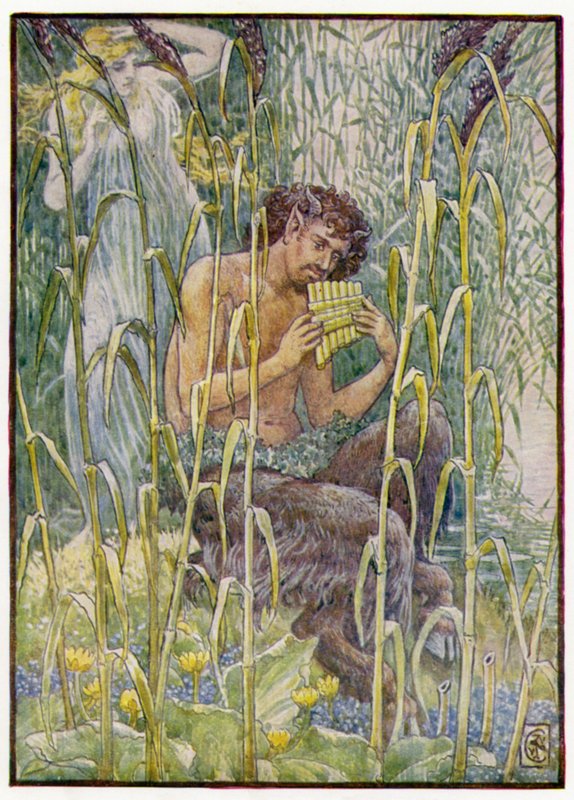 Sweet, piercing sweet was the music of Pan