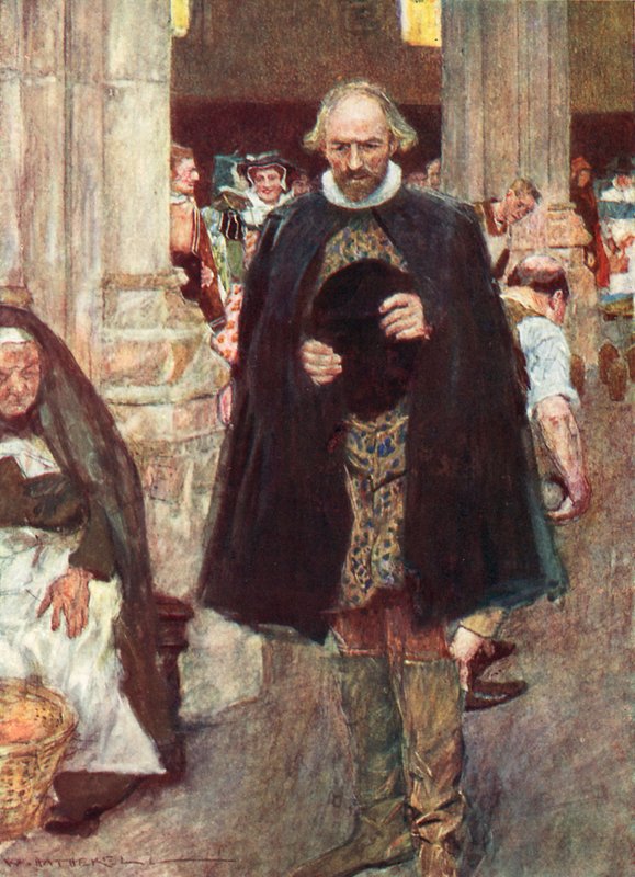 Shakespeare Walking in Old St Paul