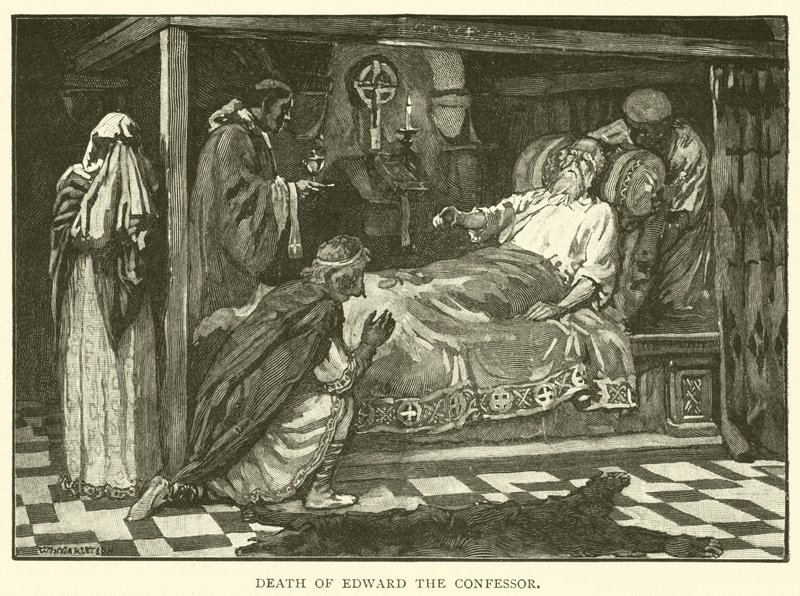 Death of Edward the Confessor by after William Henry Margetson