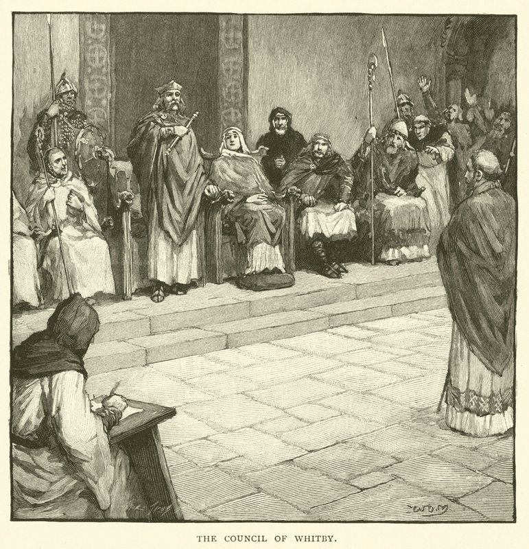 The Council of Whitby by after William Henry Margetson